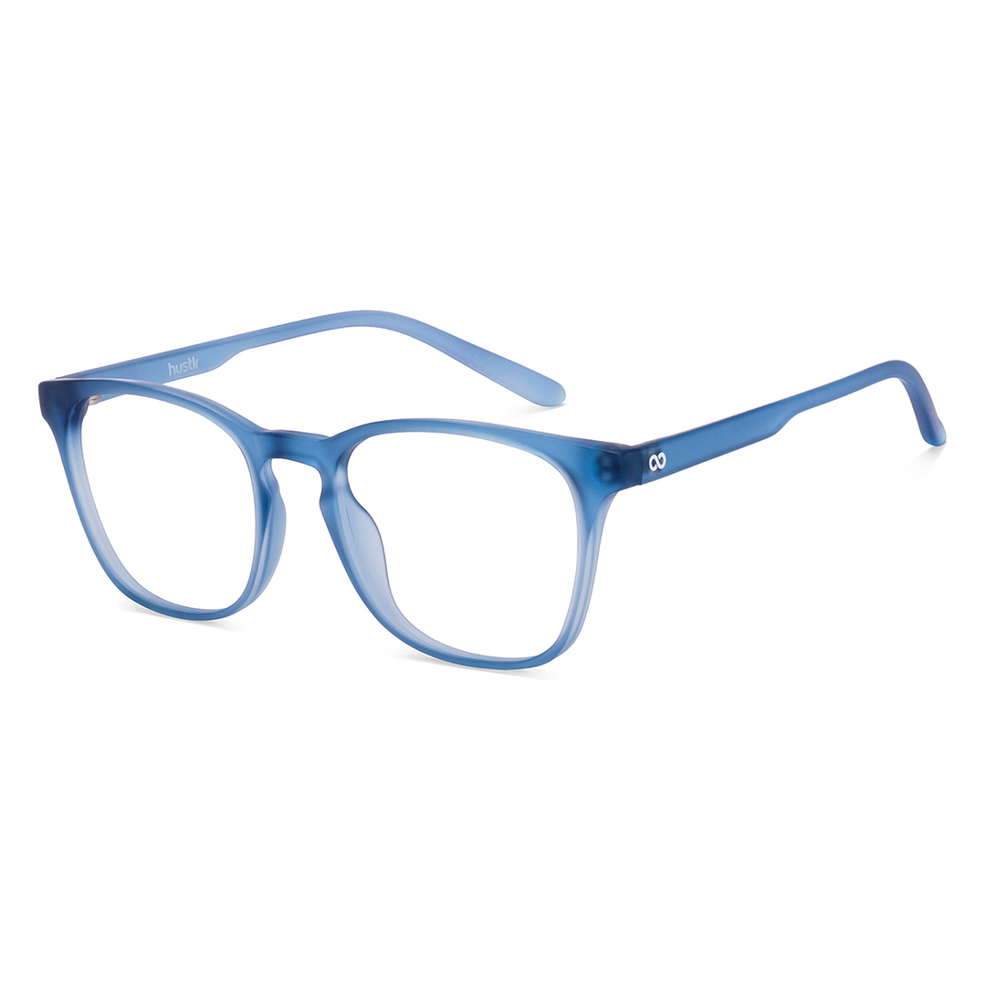 Hooper Online Ocean Blue Full Rim Square right side