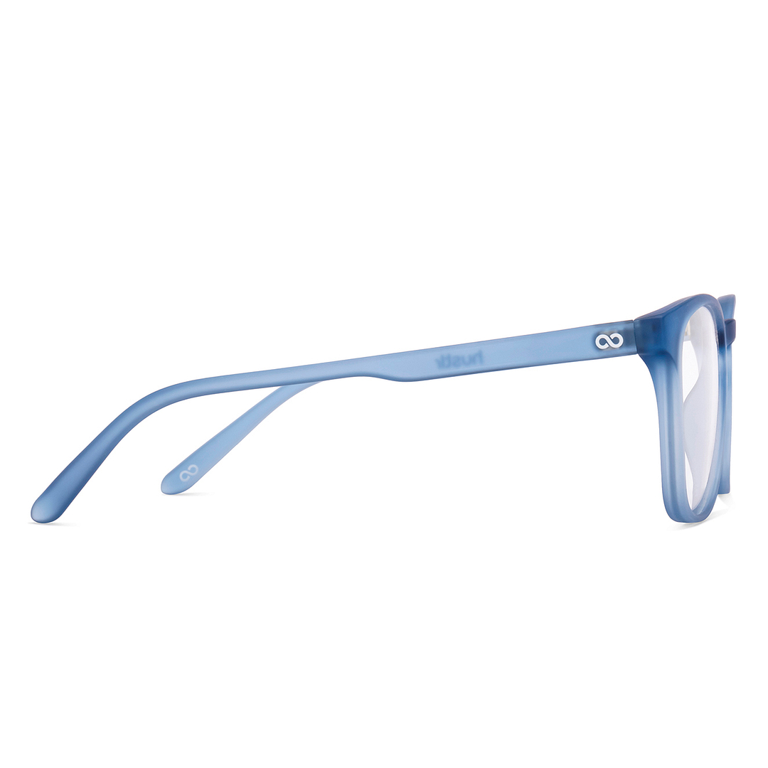 Hooper Online Ocean Blue Full Rim Square left side