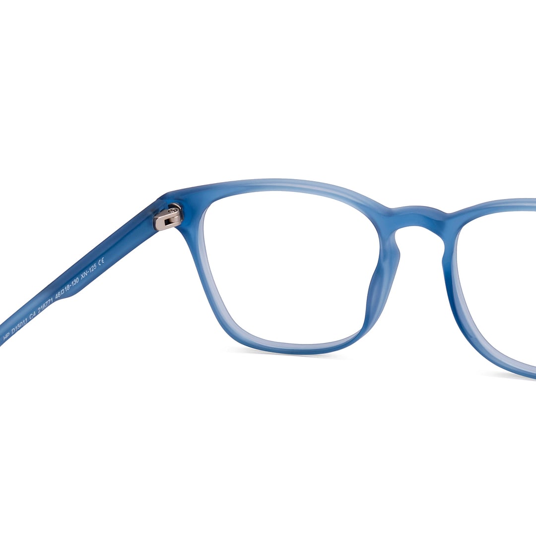 Hooper Online Ocean Blue Full Rim Square right side