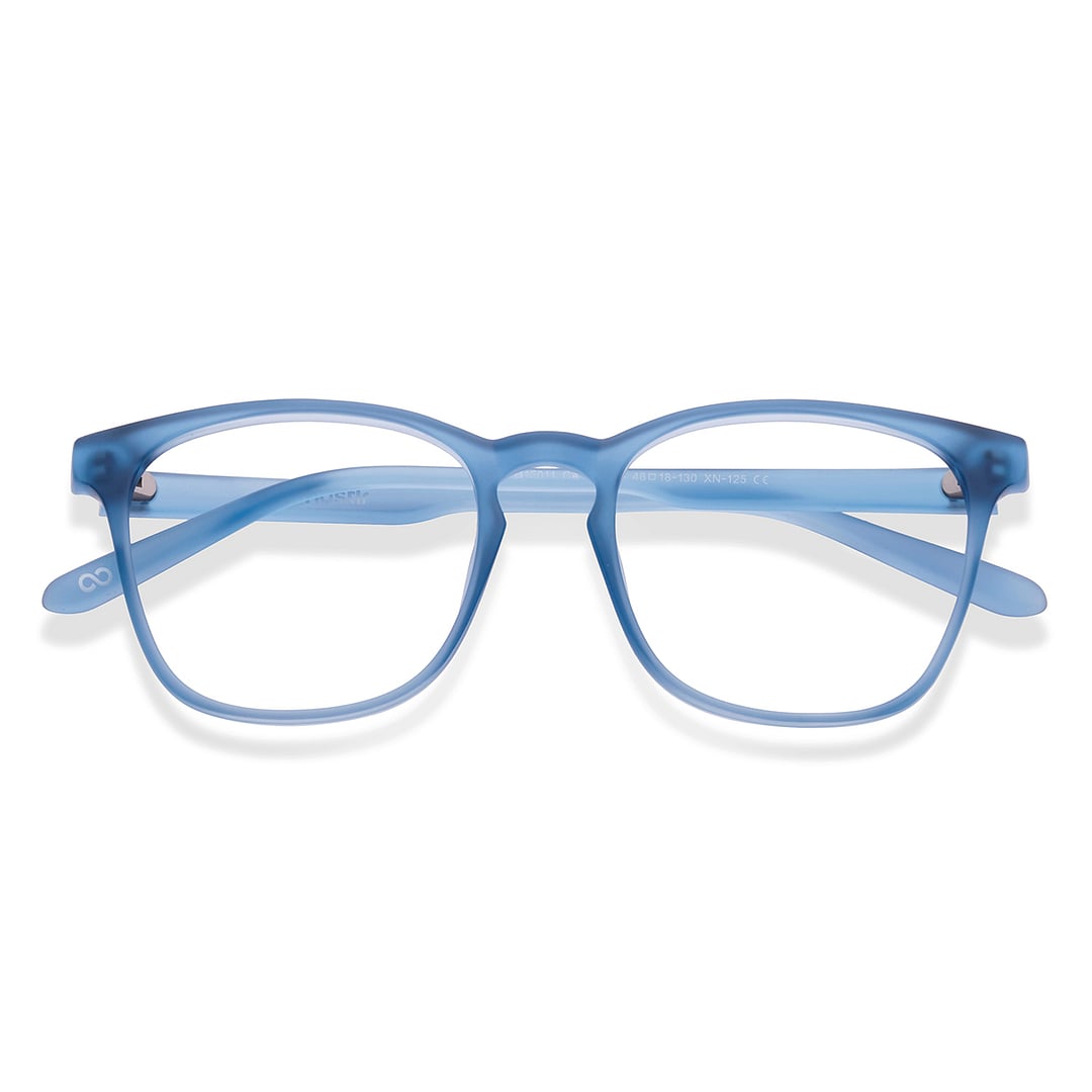 Hooper Online Ocean Blue Full Rim Square left side