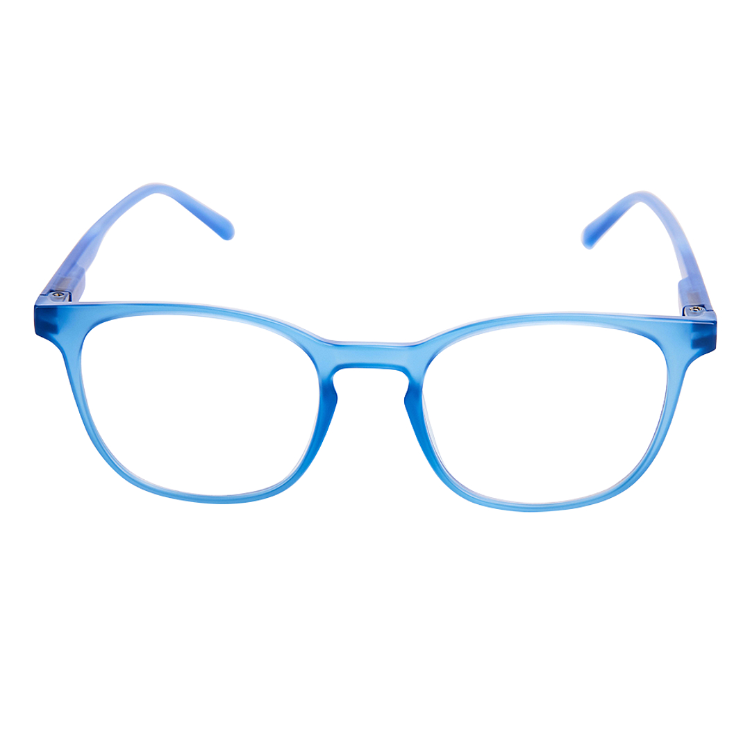 Hooper Ocean Blue Full Rim Square left side
