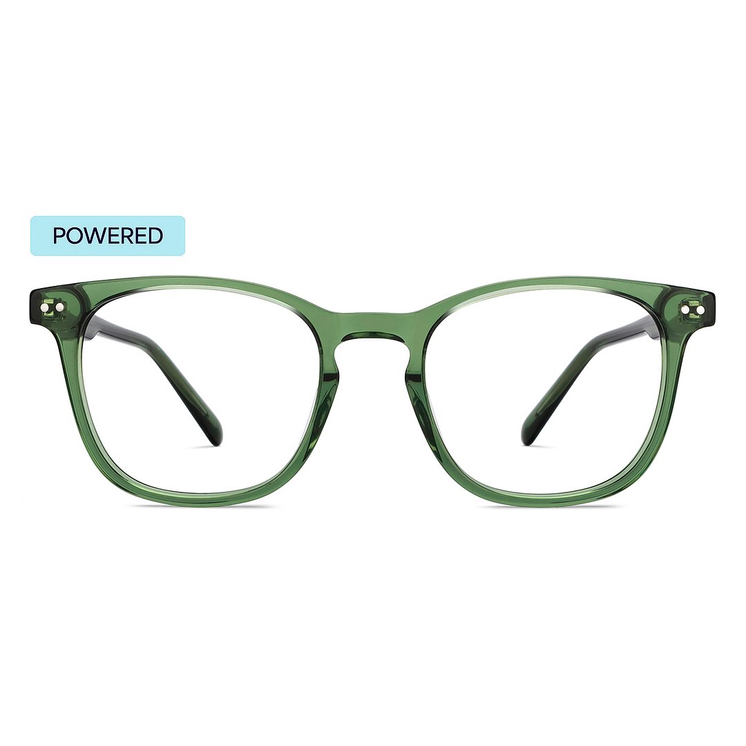 Lenskart Hustlr Olive-Ace Full Rim Square right side