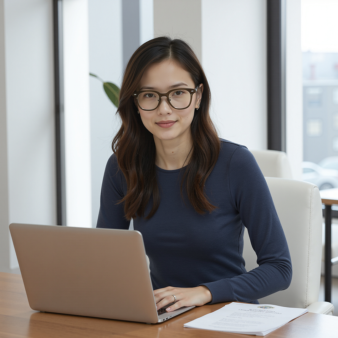 Lenskart Olive Green Full Rim Square left side