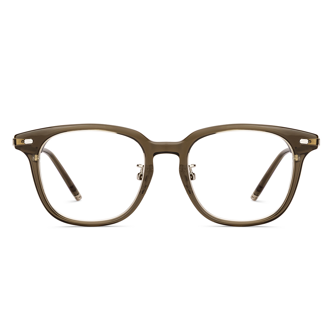 Lenskart Olive Green Full Rim Square right side