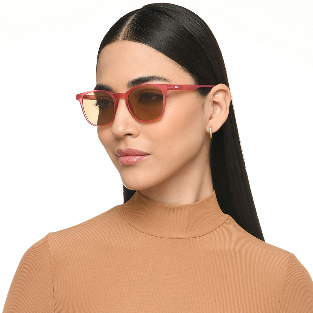 Lenskart Hustlr Online Flamingo Full Rim Square right side