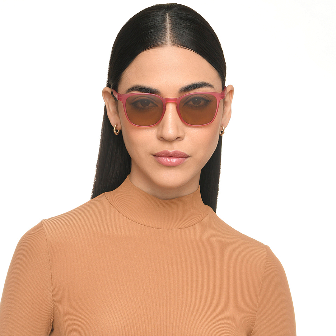 Lenskart Hustlr Online Flamingo Full Rim Square left side