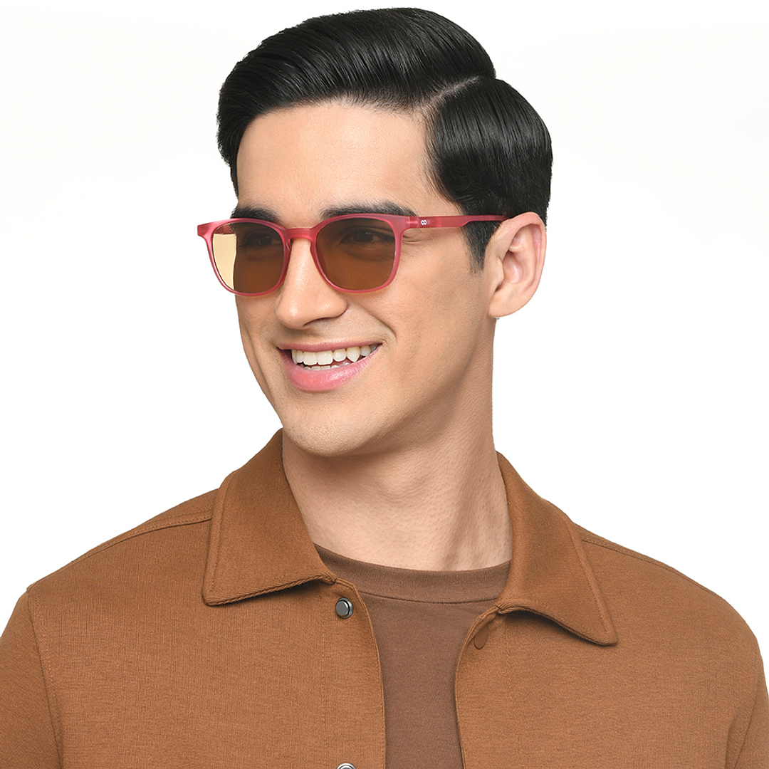 Lenskart Hustlr Online Flamingo Full Rim Square right side