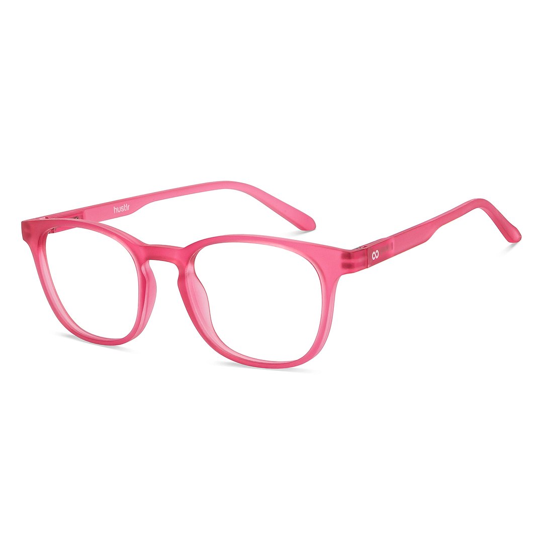 Lenskart Hustlr Online Flamingo Full Rim Square left side