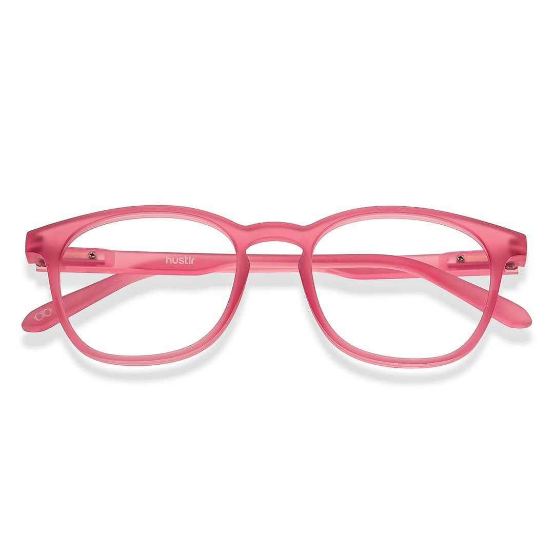 Lenskart Hustlr Online Flamingo Full Rim Square left side
