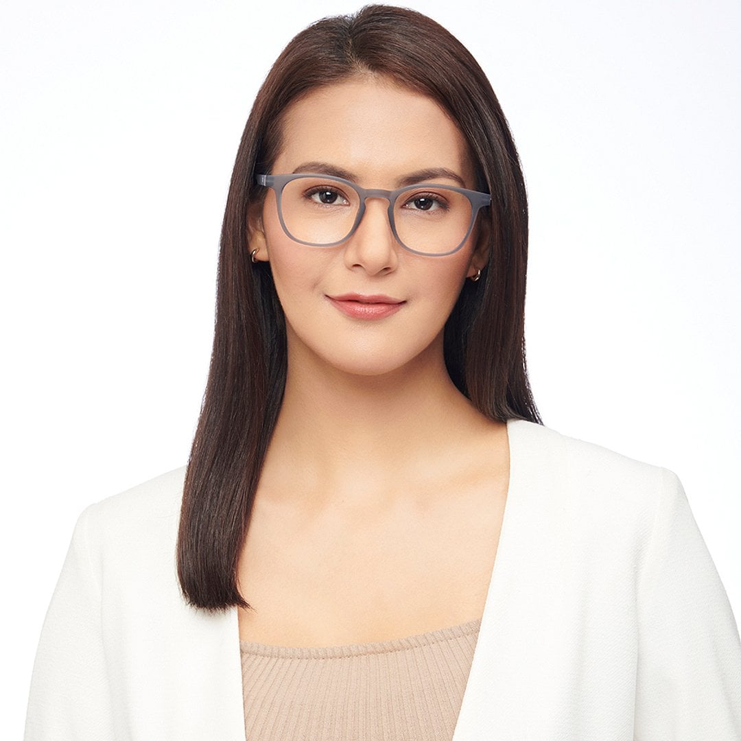 Lenskart Hustlr GreyStone Full Rim Square left side