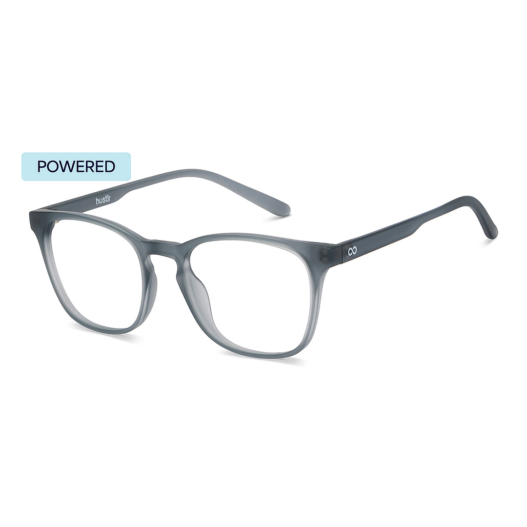 Hooper Grey Stone Full Rim Square left side