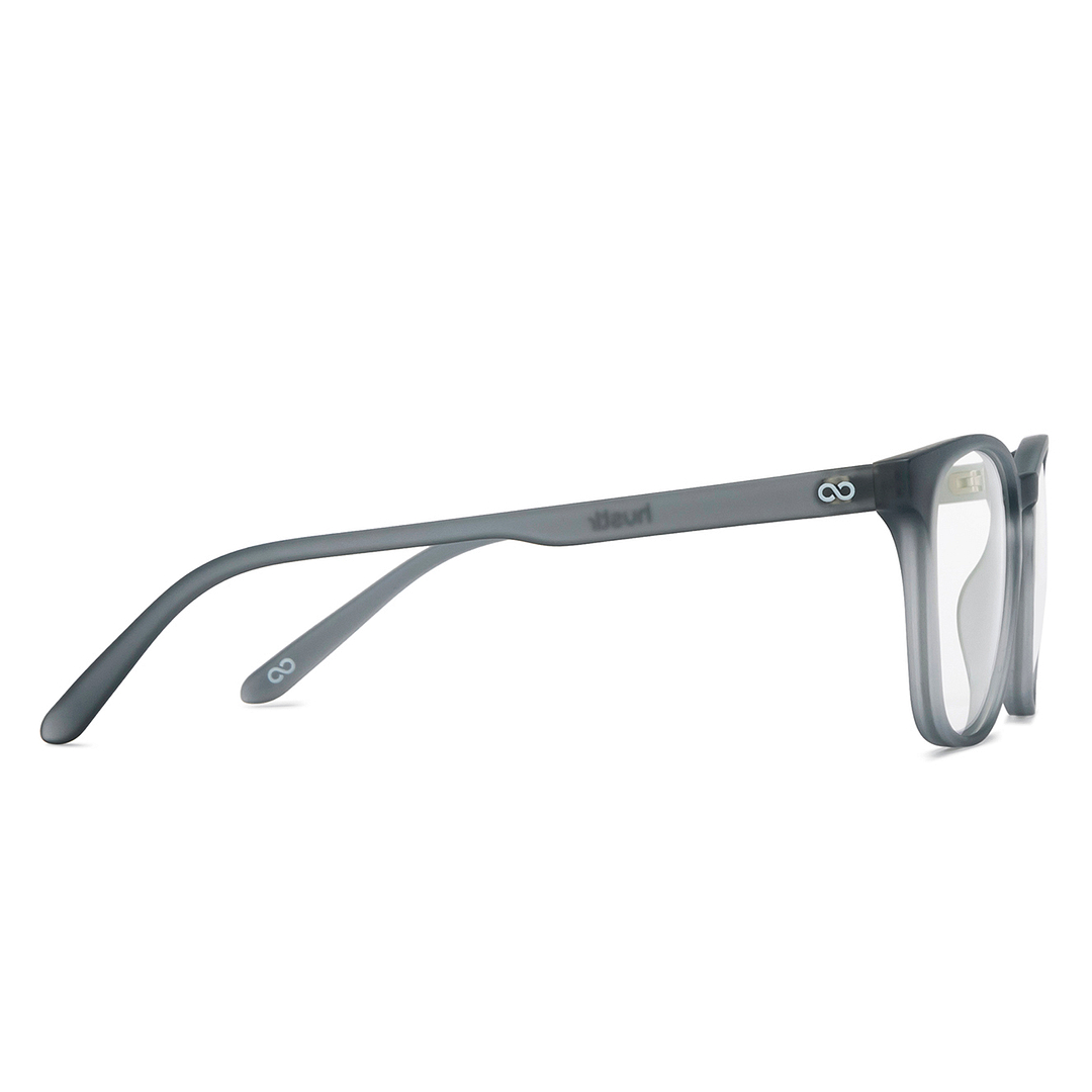 Hooper Grey Stone Full Rim Square left side