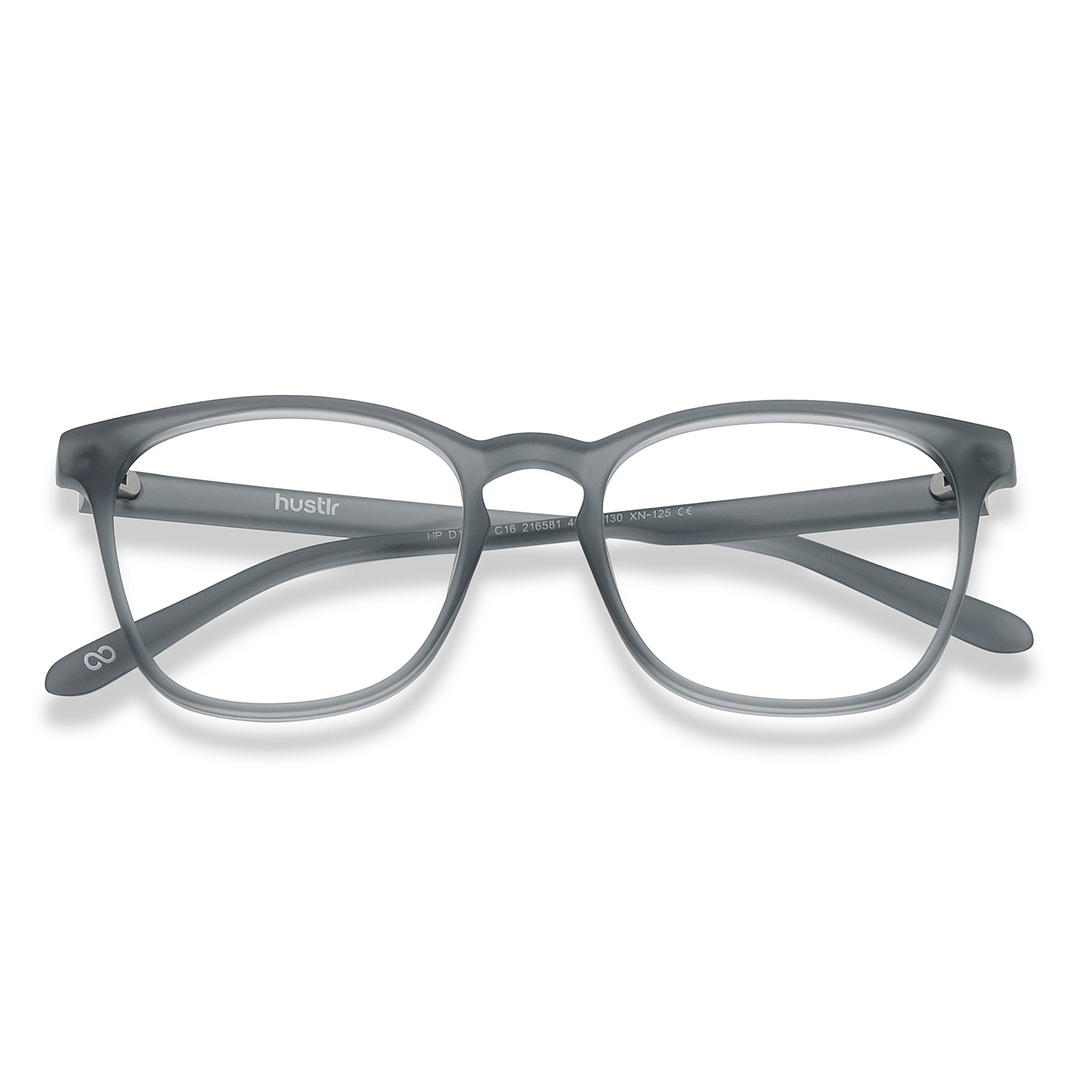 Hooper Screen Glasses Blue Block Phone Screen Glasses : Greystone Greystone Full Rim Square Hooper Hustlr HP D15011 C16 left side