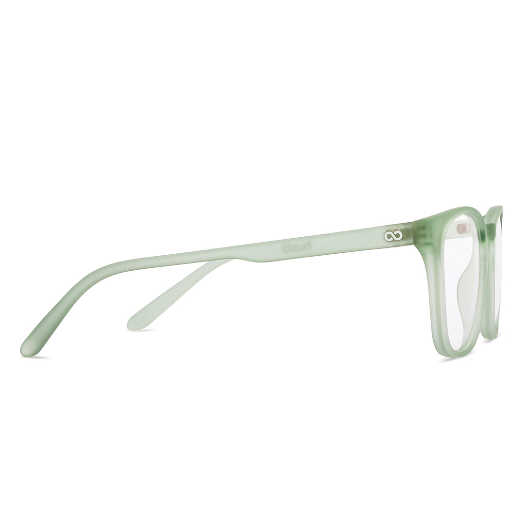 Hooper Online Jade Green Full Rim Square left side