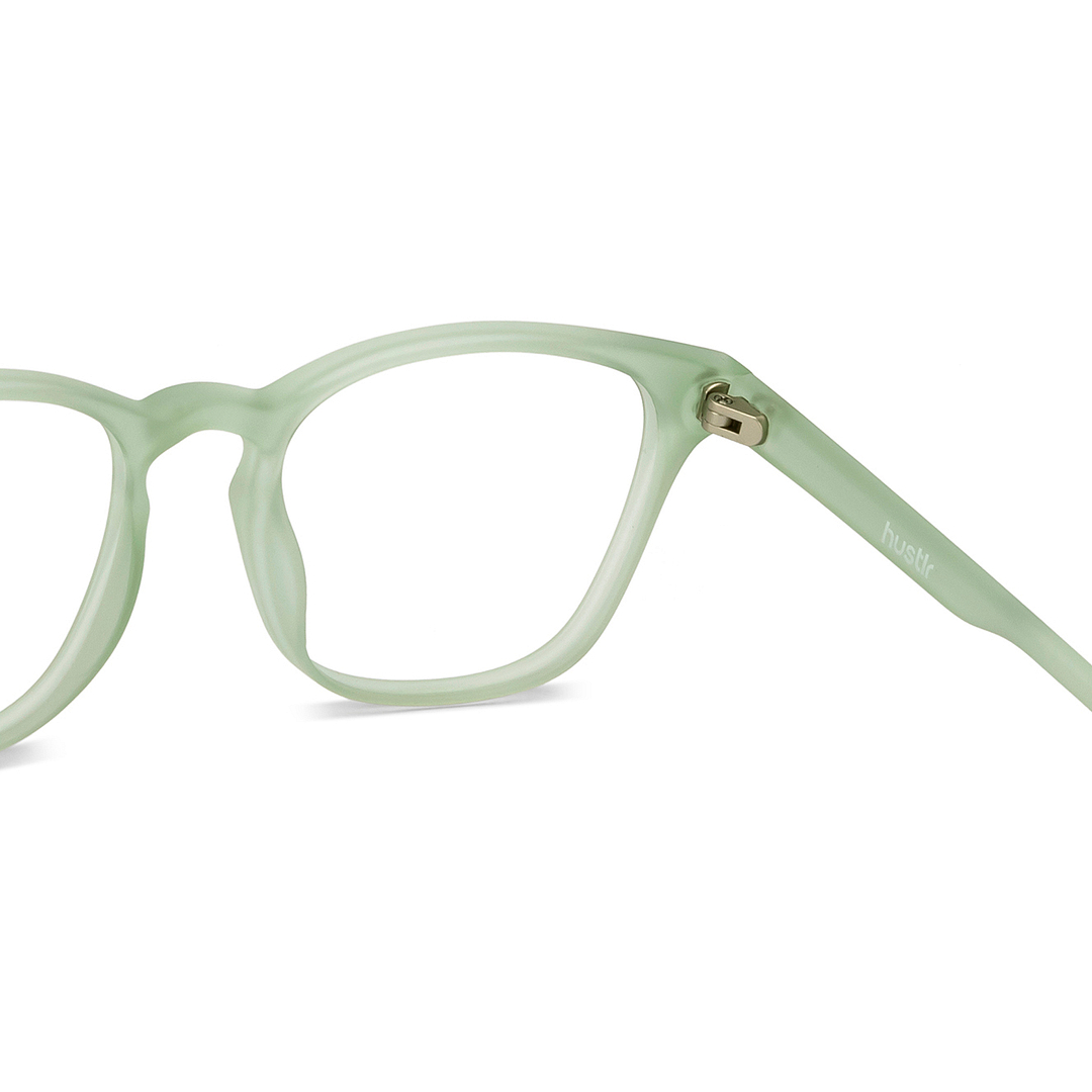 Hooper Online Jade Green Full Rim Square right side