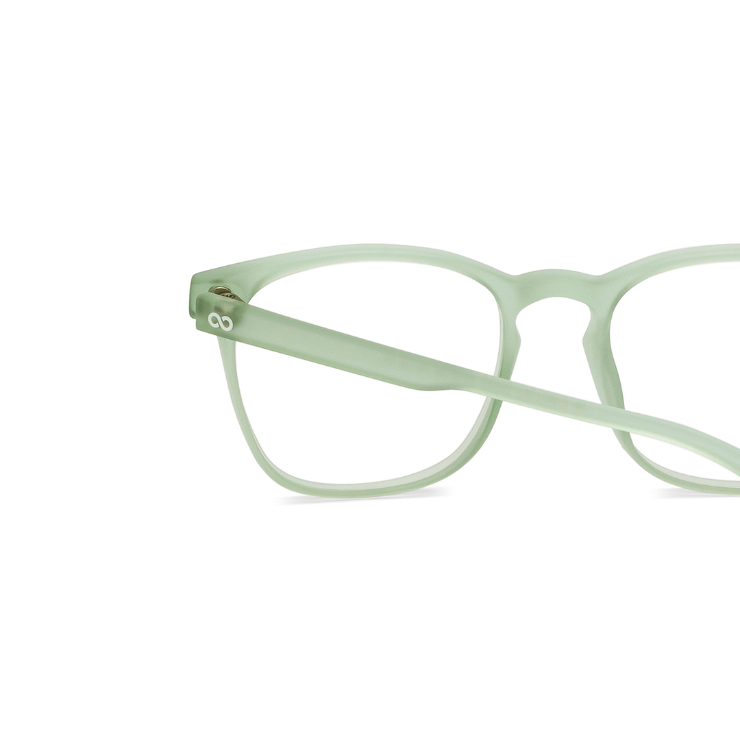 Hooper Online Jade Green Full Rim Square left side