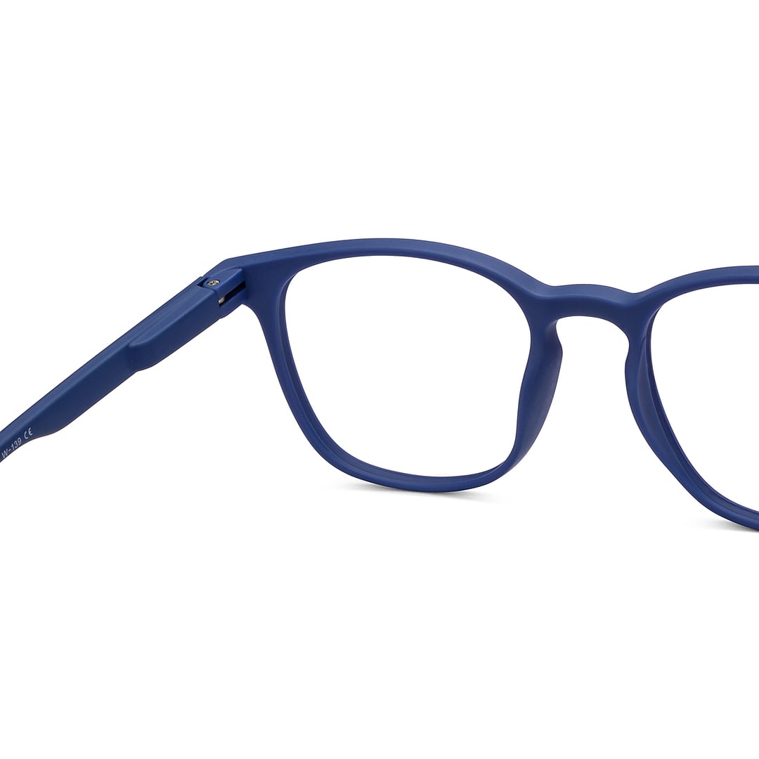 Lenskart Hustlr Midnight Blue Full Rim Square right side
