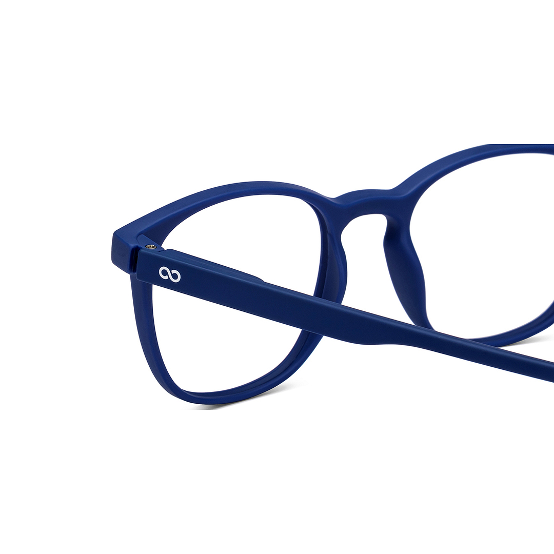 Lenskart Hustlr Midnight Blue Full Rim Square right side