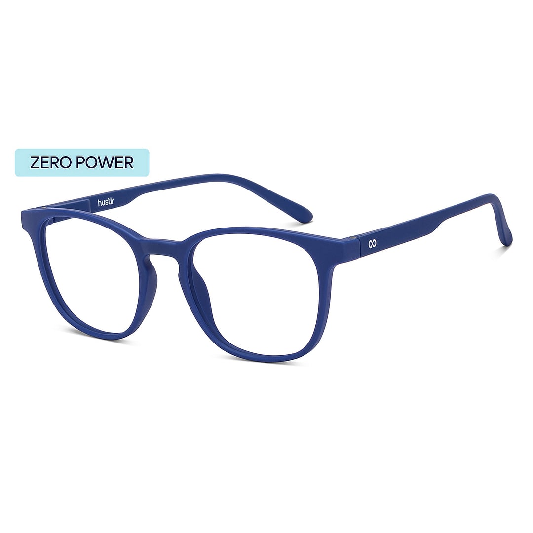 Lenskart Hustlr Midnight Blue Full Rim Square left side