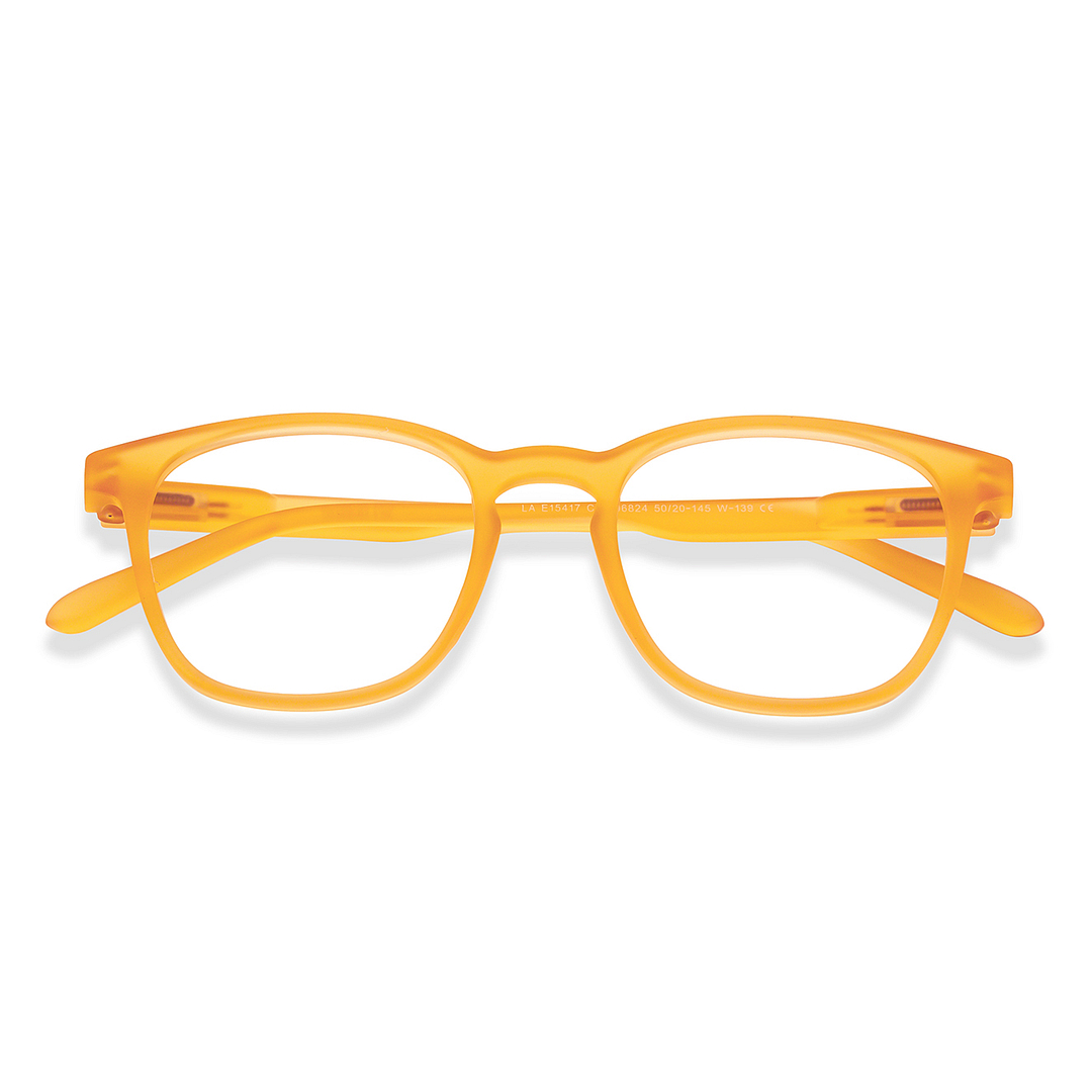 Lenskart Hustlr Online Amber Full Rim Square left side