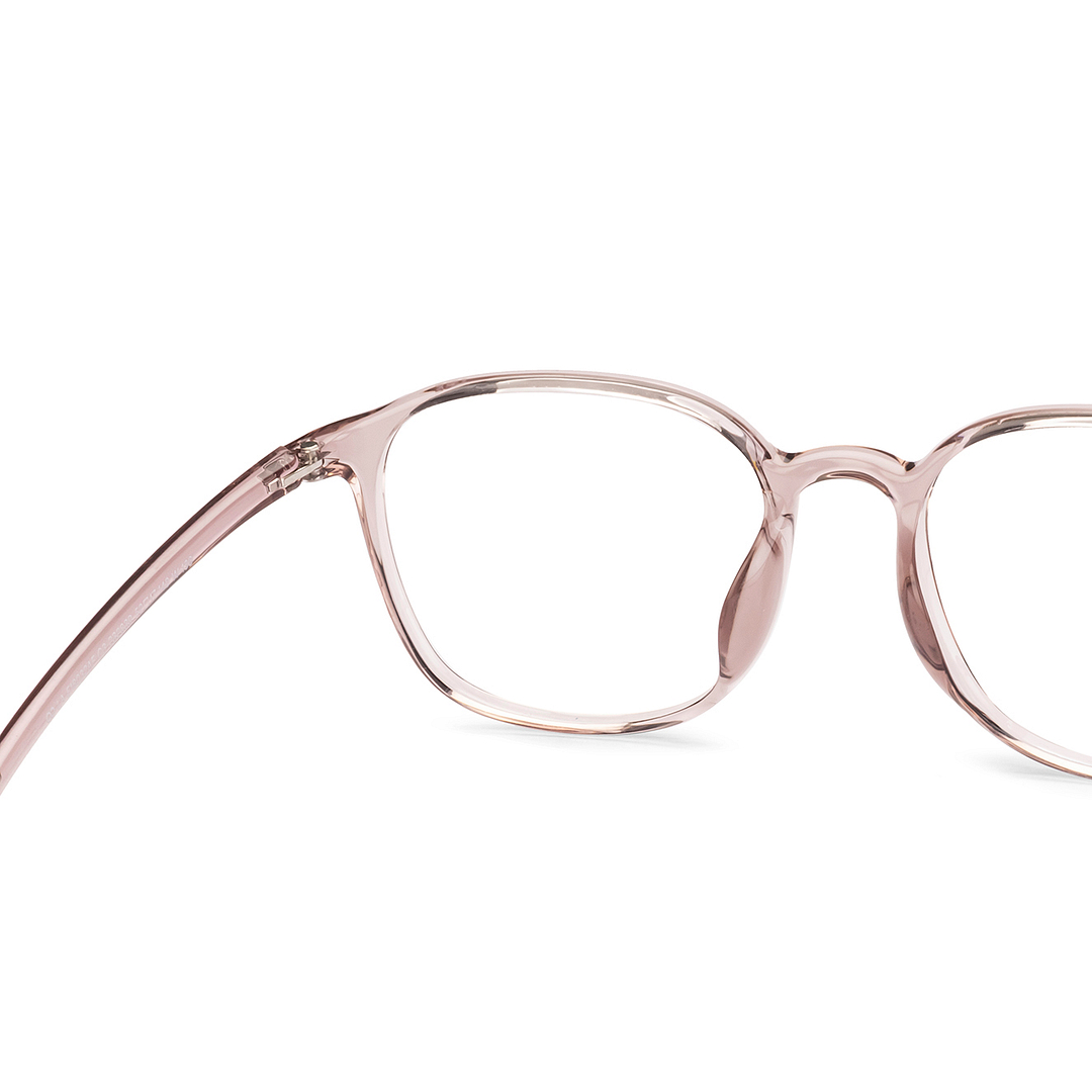 Lenskart Air Pink Full Rim Square right side