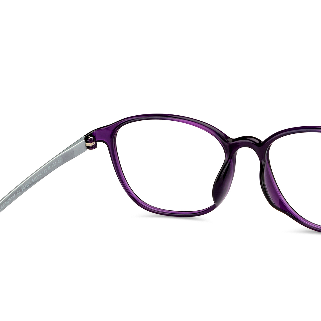 Lenskart Air Online Purple Full Rim Round right side