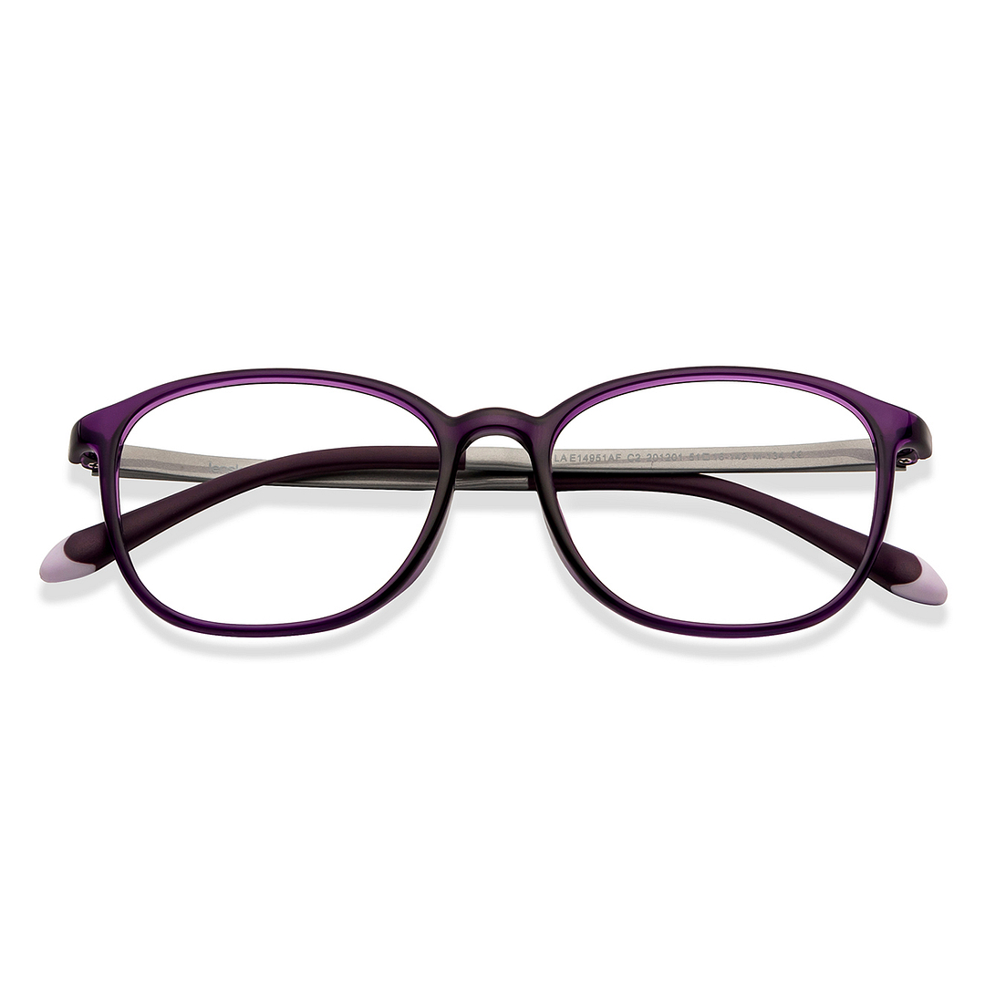 Lenskart Air Online Purple Full Rim Round left side