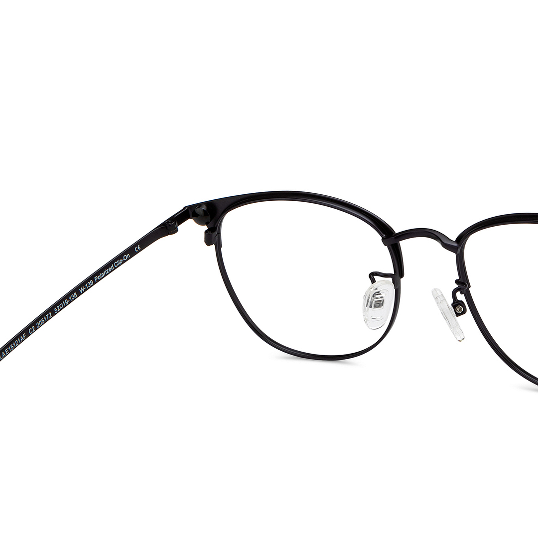 Lenskart Air Sky Blue Full Rim Round right side