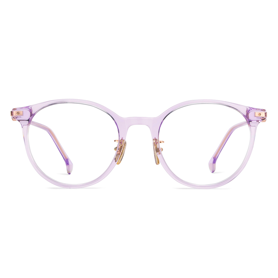 Lenskart Purple Full Rim Round right side