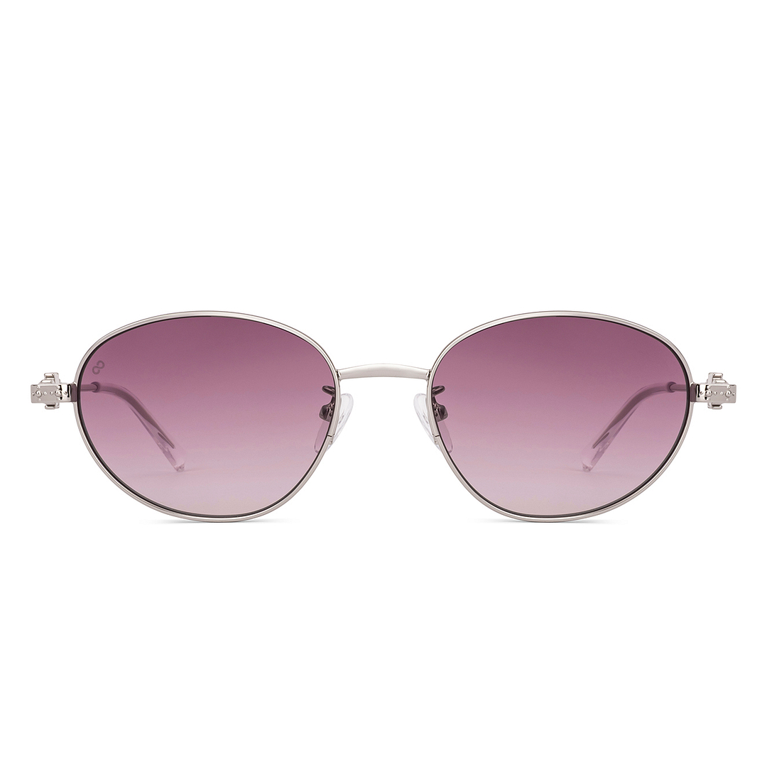 Lenskart STUDIO Silver Full Rim Round right side