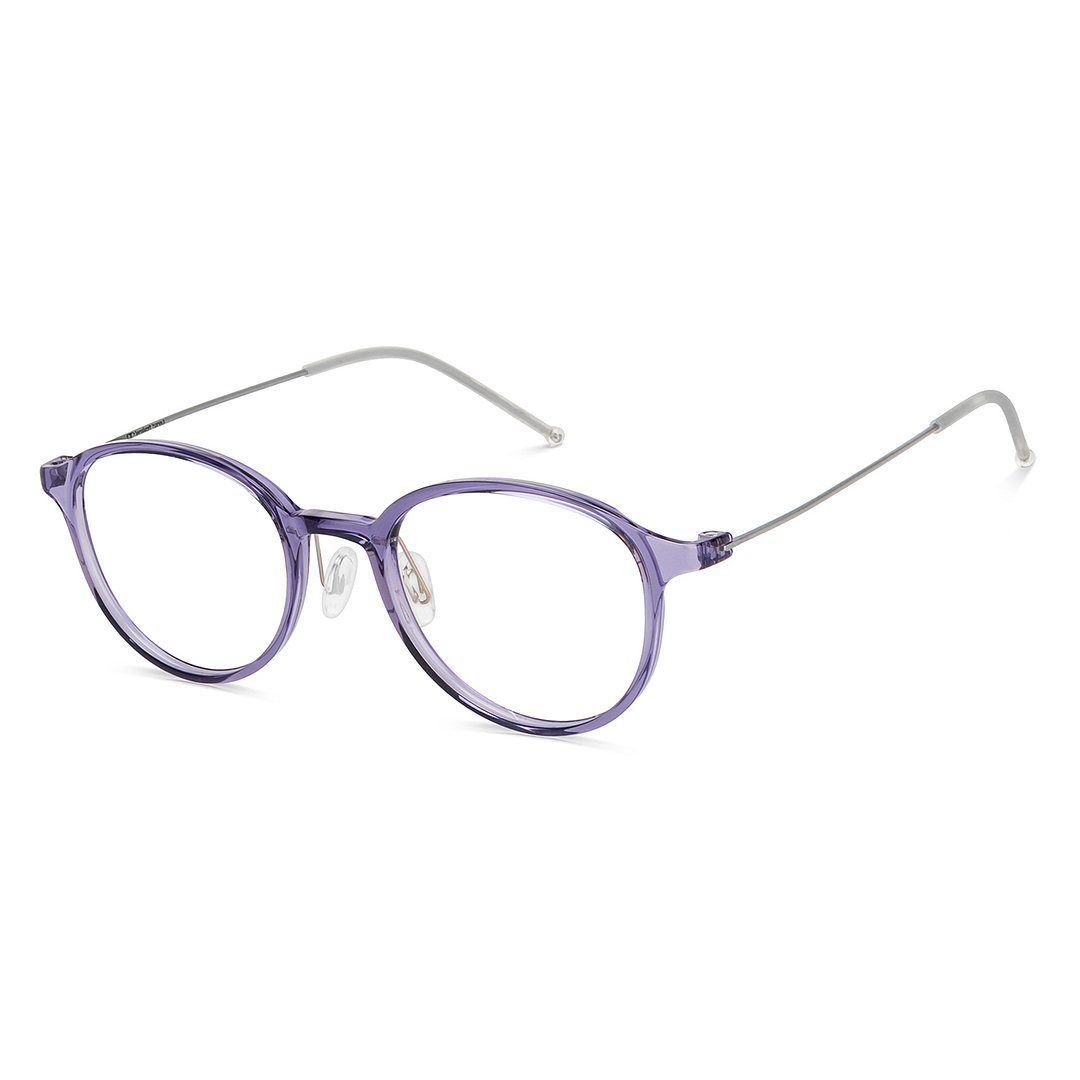 Lenskart Purple Full Rim Round right side