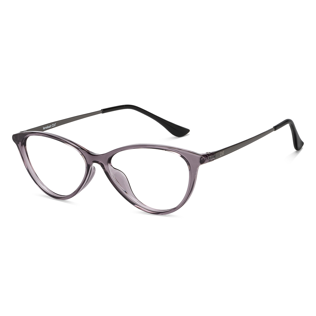 Lenskart Air Online Purple Full Rim Cat Eye right side