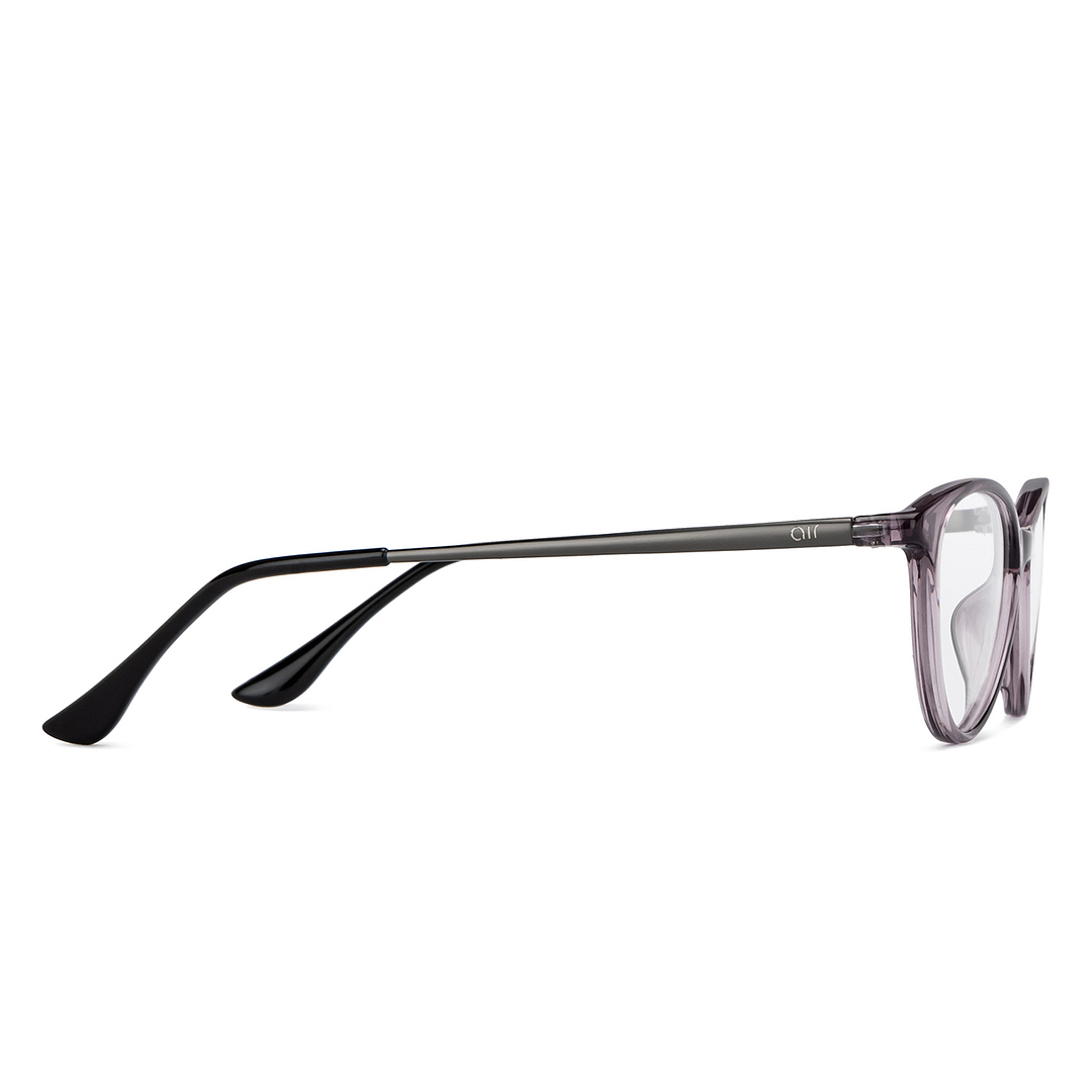 Lenskart Air Online Purple Full Rim Cat Eye left side