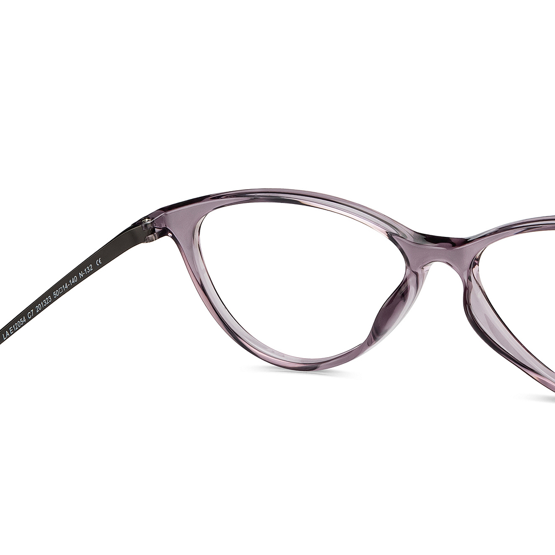 Lenskart Air Online Purple Full Rim Cat Eye right side
