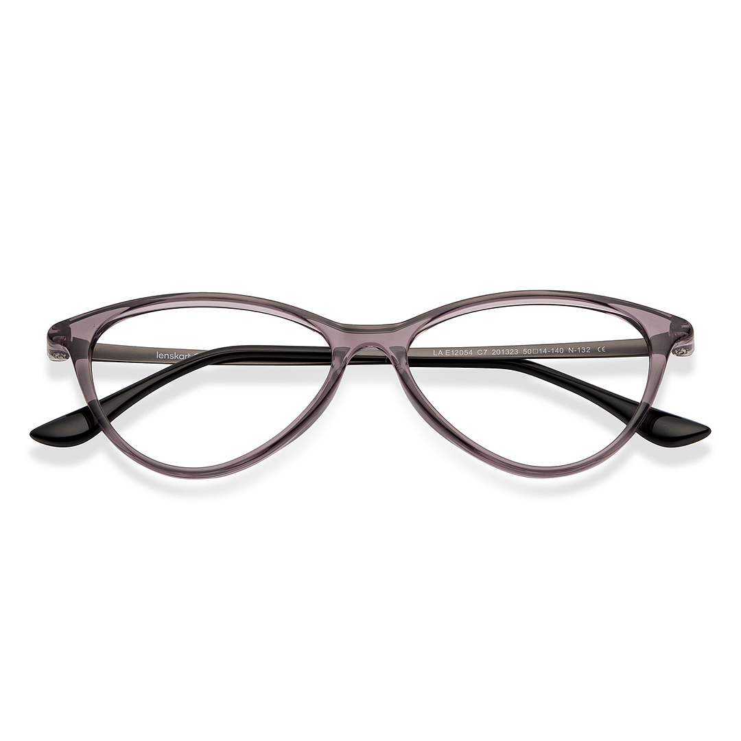 Lenskart Air Online Purple Full Rim Cat Eye left side