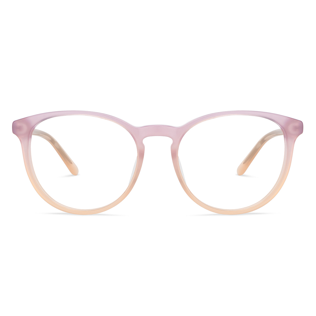 Lenskart Purple Full Rim Round left side