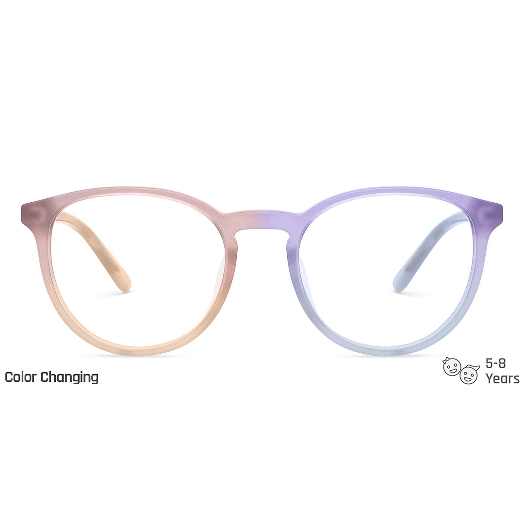 Hooper Purple Full Rim Round right side