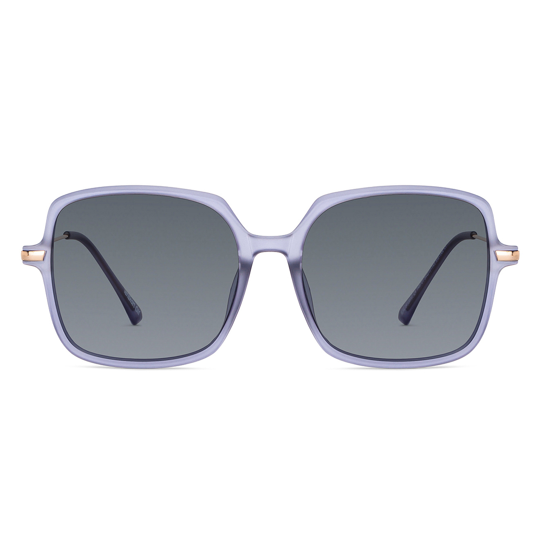 Lenskart Air Online Purple Transparent Full Rim Square right side