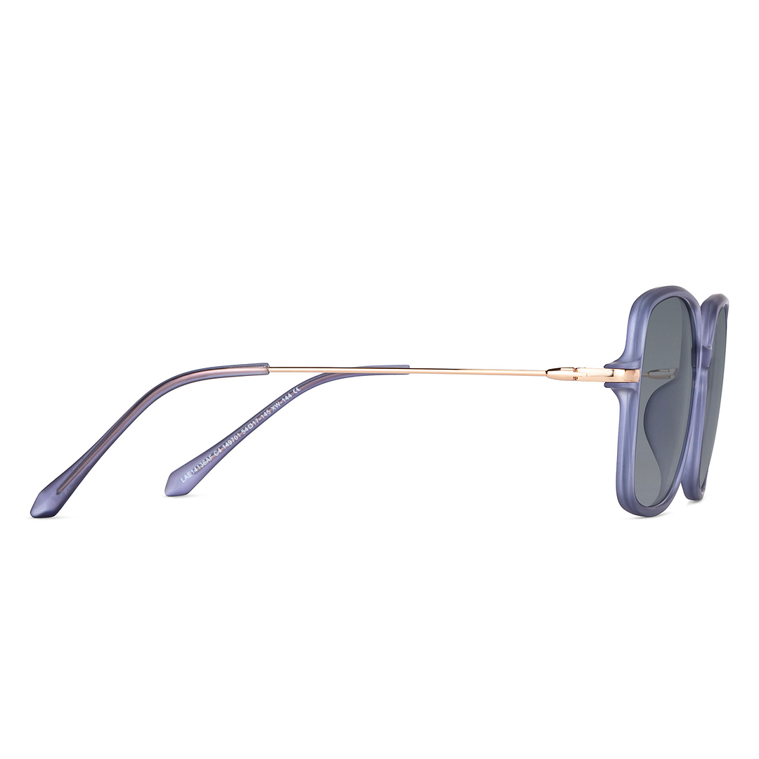 Lenskart Air Online Purple Transparent Full Rim Square left side