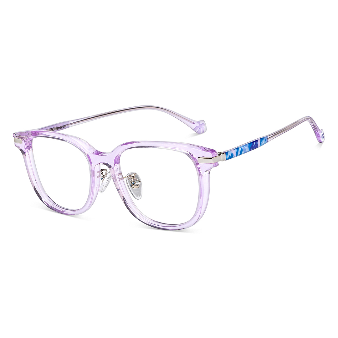 Lenskart Silver Full Rim Round left side