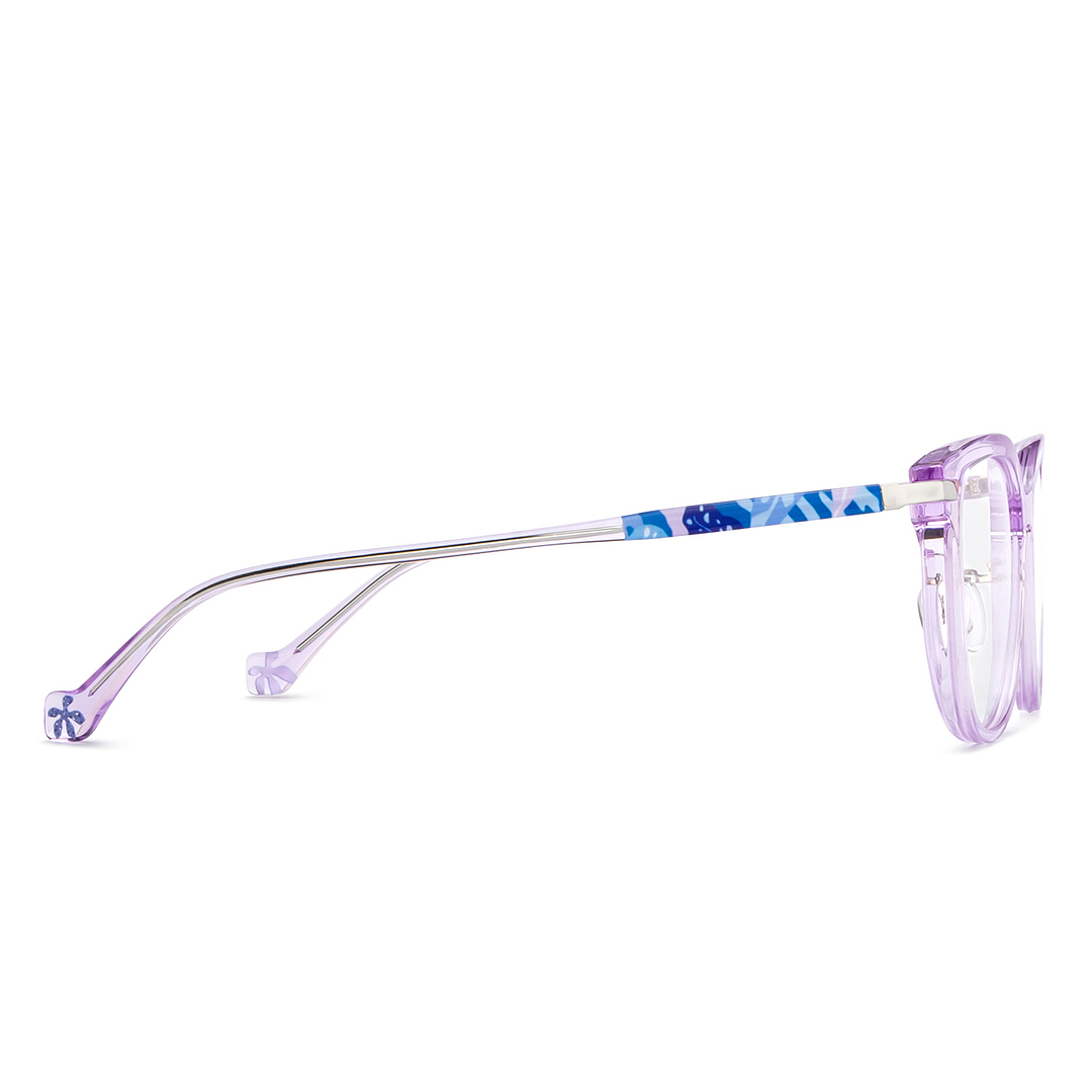 Lenskart Silver Full Rim Round left side