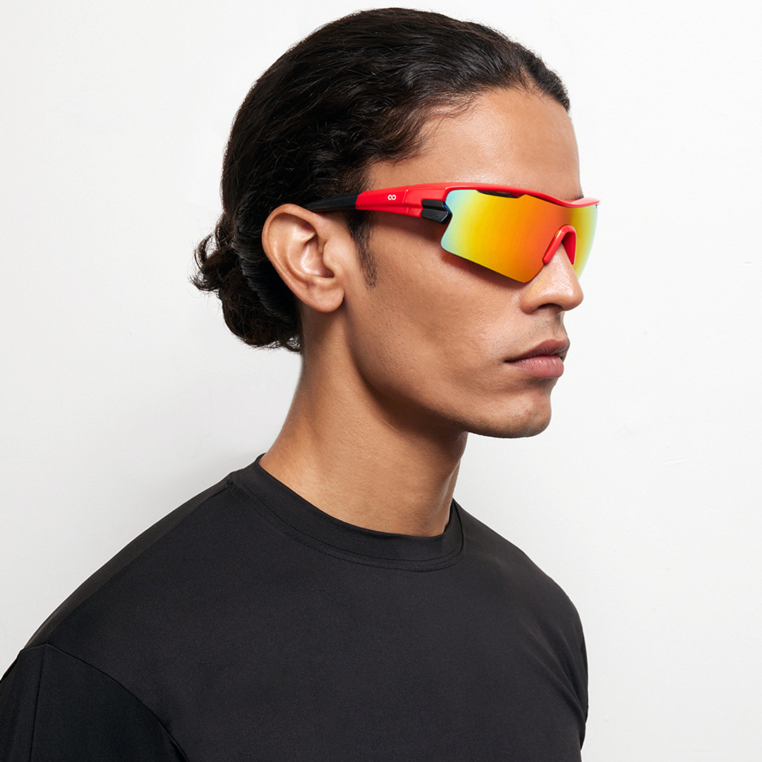 Lenskart Boost Online Pink Full Rim Square right side