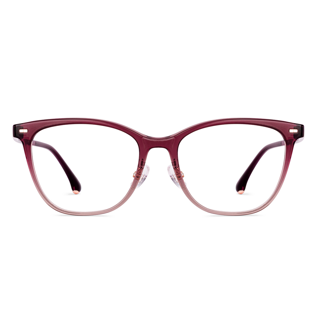 Lenskart Air Red Full Rim Cat Eye right side