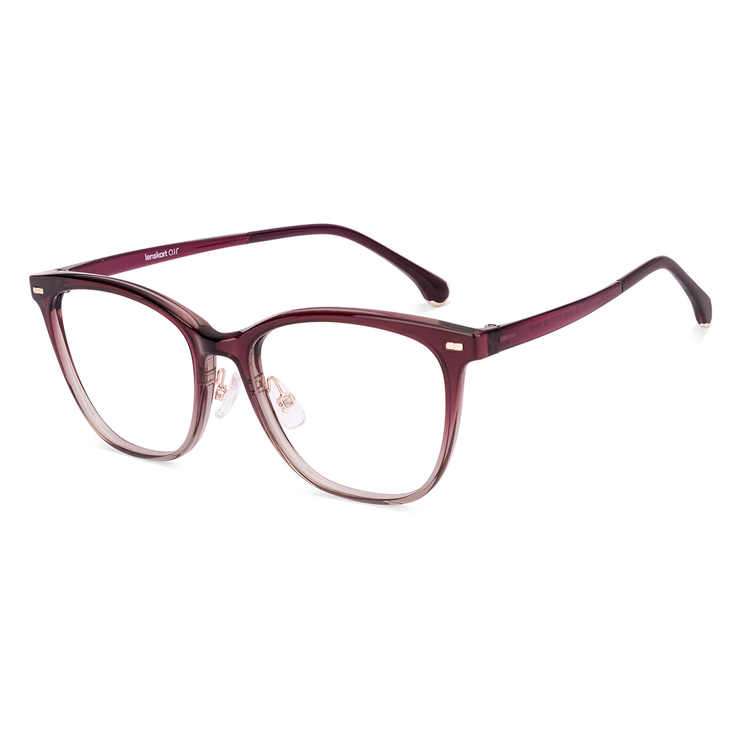 Lenskart Air Red Full Rim Cat Eye right side