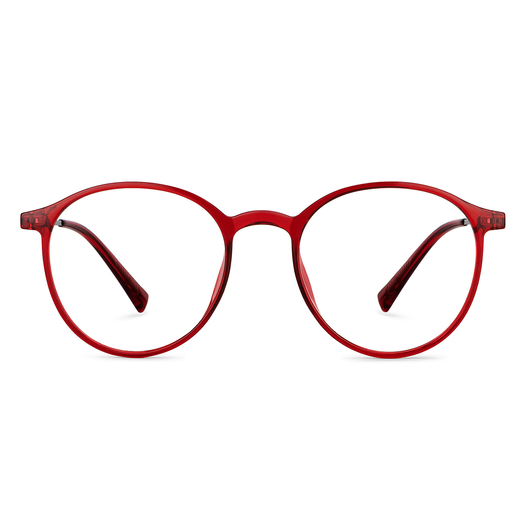 Lenskart Air Online Red Full Rim Round right side