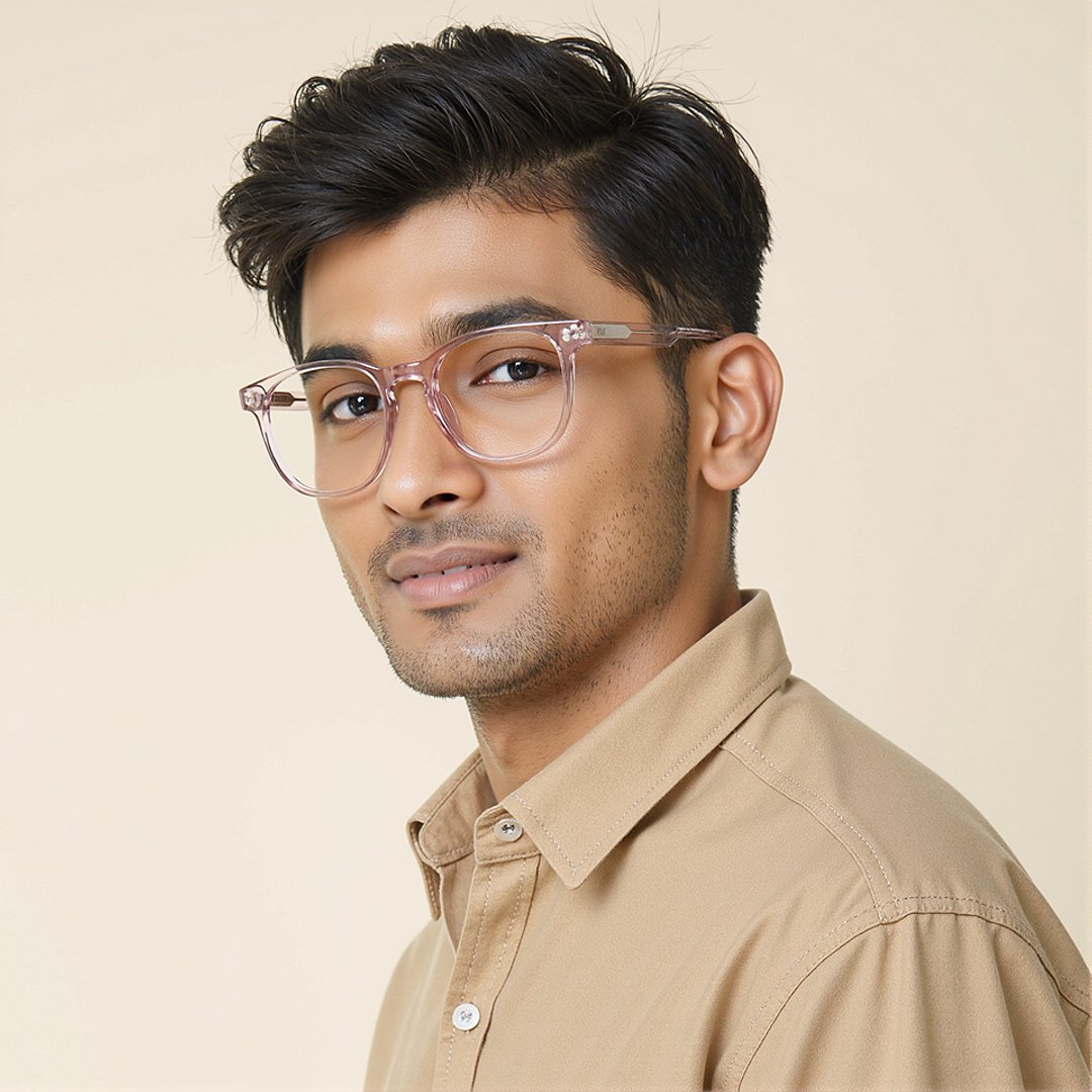 Lenskart Hustlr Rose-Ace Full Rim Square left side