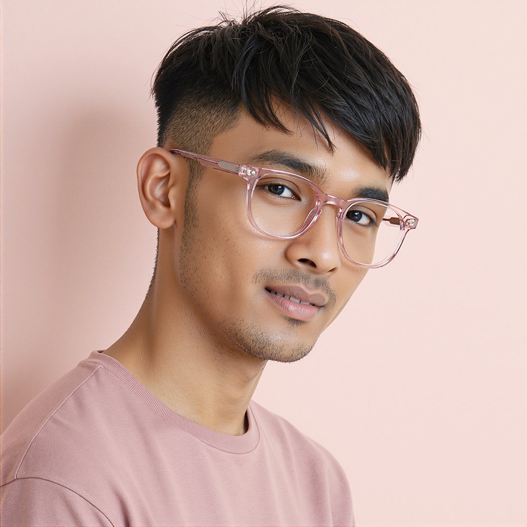 Lenskart Hustlr Rose-Ace Full Rim Square right side