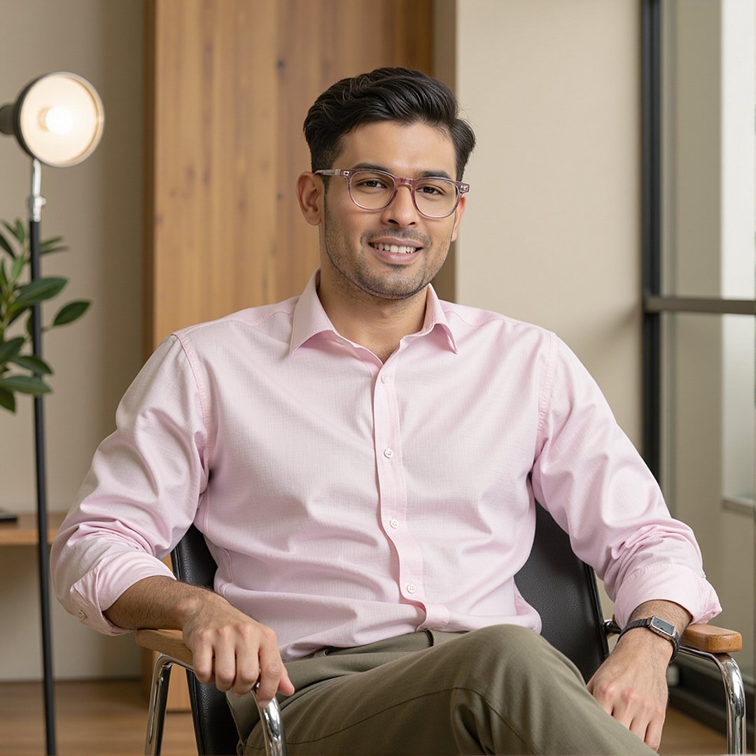 Lenskart Hustlr Rose-Ace Full Rim Square left side