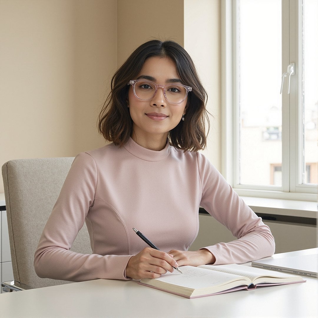 Lenskart Hustlr Rose-Ace Full Rim Square right side