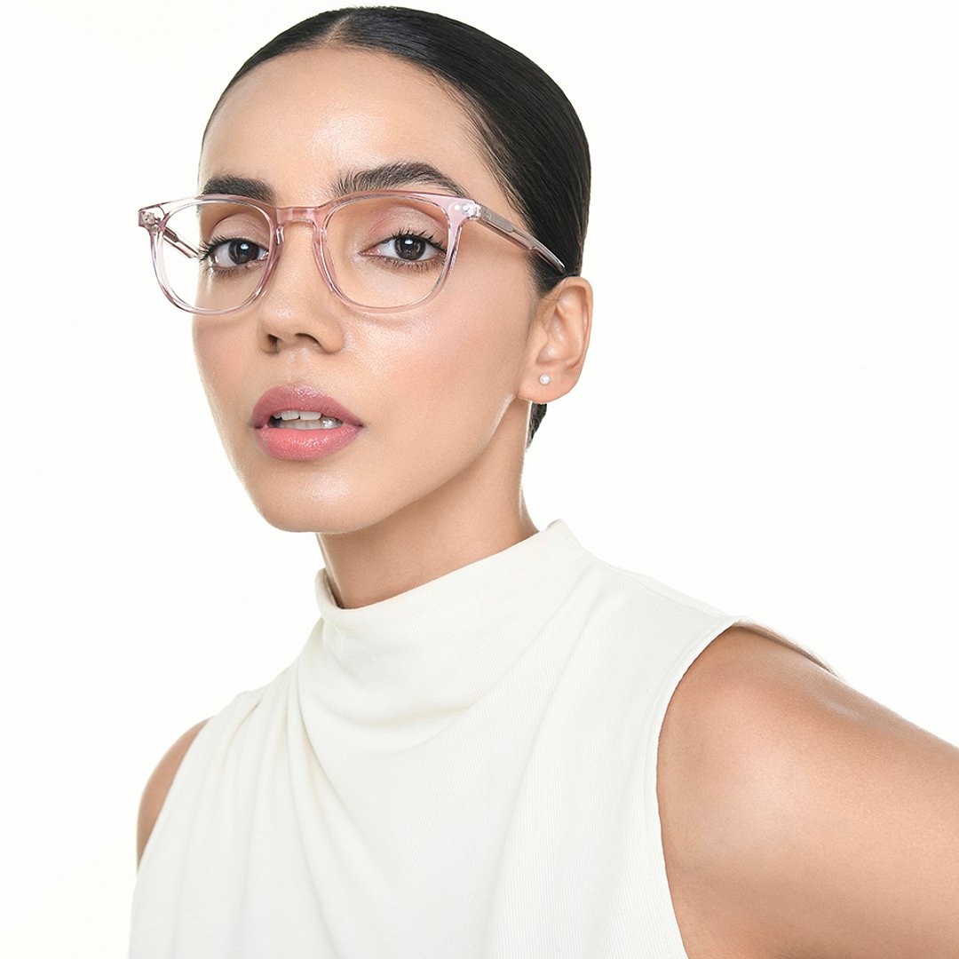 Lenskart Hustlr Rose-Ace Full Rim Square right side